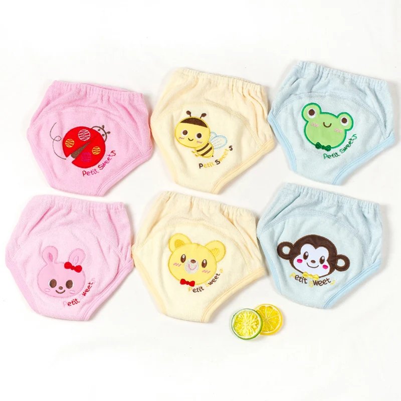 Baby practice pants animal embroidery baby learning pants children's underwear training pants Potty Training Pants Baby Learning
Baby practice pants animal embroidery baby learning pants children's underwear training pants Potty Training Pants Baby Learning