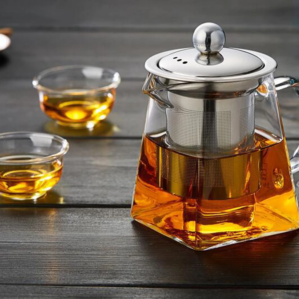350ml 550ml 750ml Glass Square Teapot High Temperature Resistant Glass Teapot With Tea Infuser Filter Milk Oolong Flower Tea Pot
350ml 550ml 750ml Glass Square Teapot High Temperature Resistant Glass Teapot With Tea Infuser Filter Milk Oolong Flower Tea Pot
