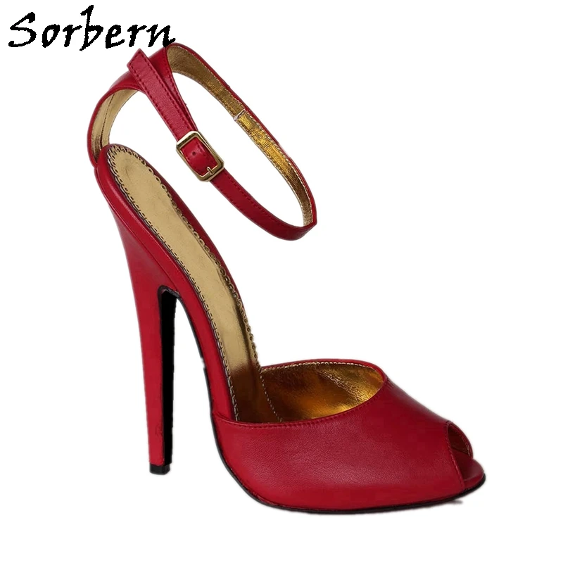 

Sorbern Women High Heel Sandals Slingback Summer Style Stilettos Open Toe Shoes For Women Heels Girls Sandals Designer Shoe