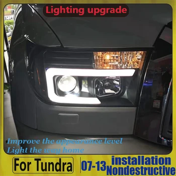 For TOYOTA Tundra LED Head Lamp 2007 2008 2009 20112012 2013 Year Front Lights With Daytime Running Lights
For TOYOTA Tundra LED Head Lamp 2007 2008 2009 20112012 2013 Year Front Lights With Daytime Running Lights