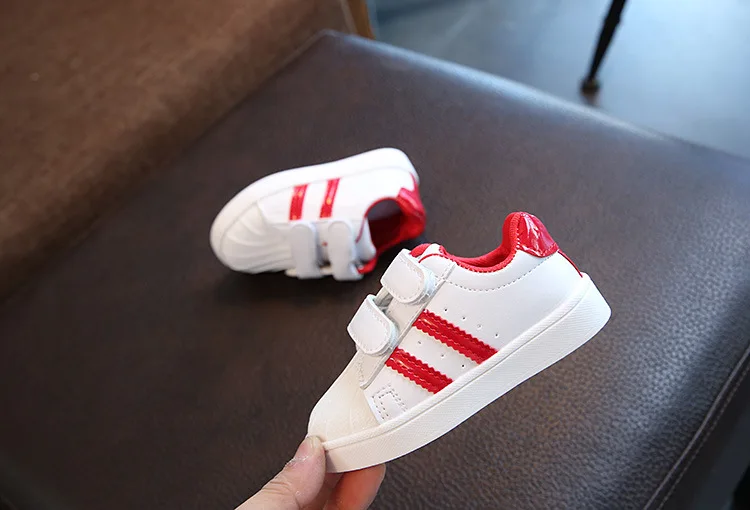 Child Shoes Girls Boys Sport Shoes Antislip Soft Bottom Kids Baby Sneaker Casual Flat Sneakers white Shoes size 21-30 kid shoes