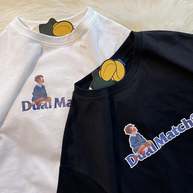 Oversized T-Shirt Women Y2k Tops Tees 100% Cotton Short Sleeve Letter Hip Hop Streetwear Harajuku Goth Kawaii Female Clothing
Oversized T-Shirt Women Y2k Tops Tees 100% Cotton Short Sleeve Letter Hip Hop Streetwear Harajuku Goth Kawaii Female Clothing