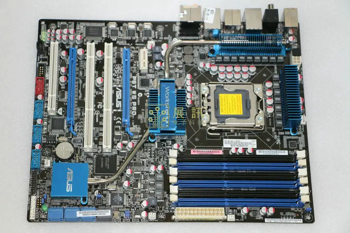 Оригинальная материнская плата ASUS P6T WS PRO DDR3 LGA 1366 для процессора I7 USB2.0 24 ГБ X58