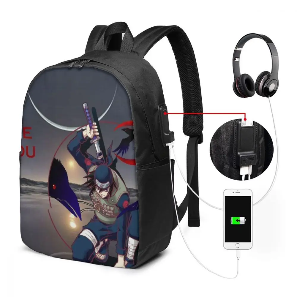 Gekko Hayate Custom Japanese Anime Naruto Print Cartoon Image paiting USB Backpack 17 In
Gekko Hayate Custom Japanese Anime Naruto Print Cartoon Image paiting USB Backpack 17 In