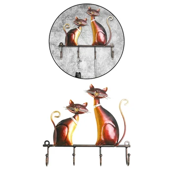 Coat Hooks Wall Mounted, Metal 4-Hook Key Holder ing er Rack Heavy Duty for Clothes Hat Key and Bag
Coat Hooks Wall Mounted, Metal 4-Hook Key Holder ing er Rack Heavy Duty for Clothes Hat Key and Bag