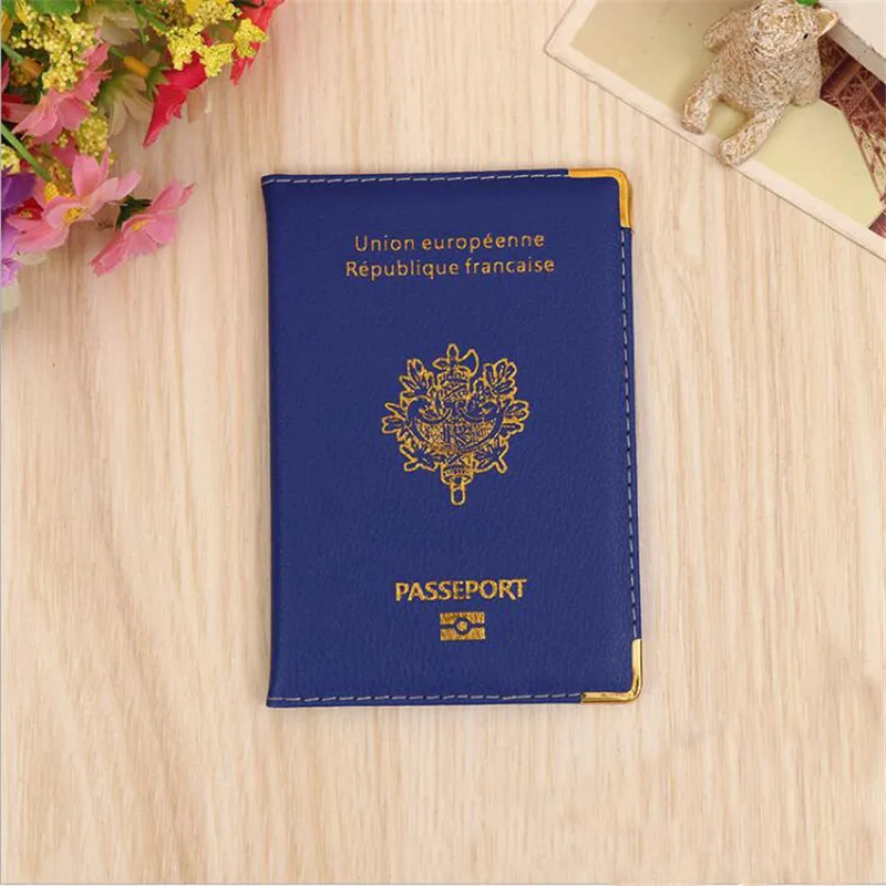 Generic PU Passport Cover France Edition Passeport Covers For Francais