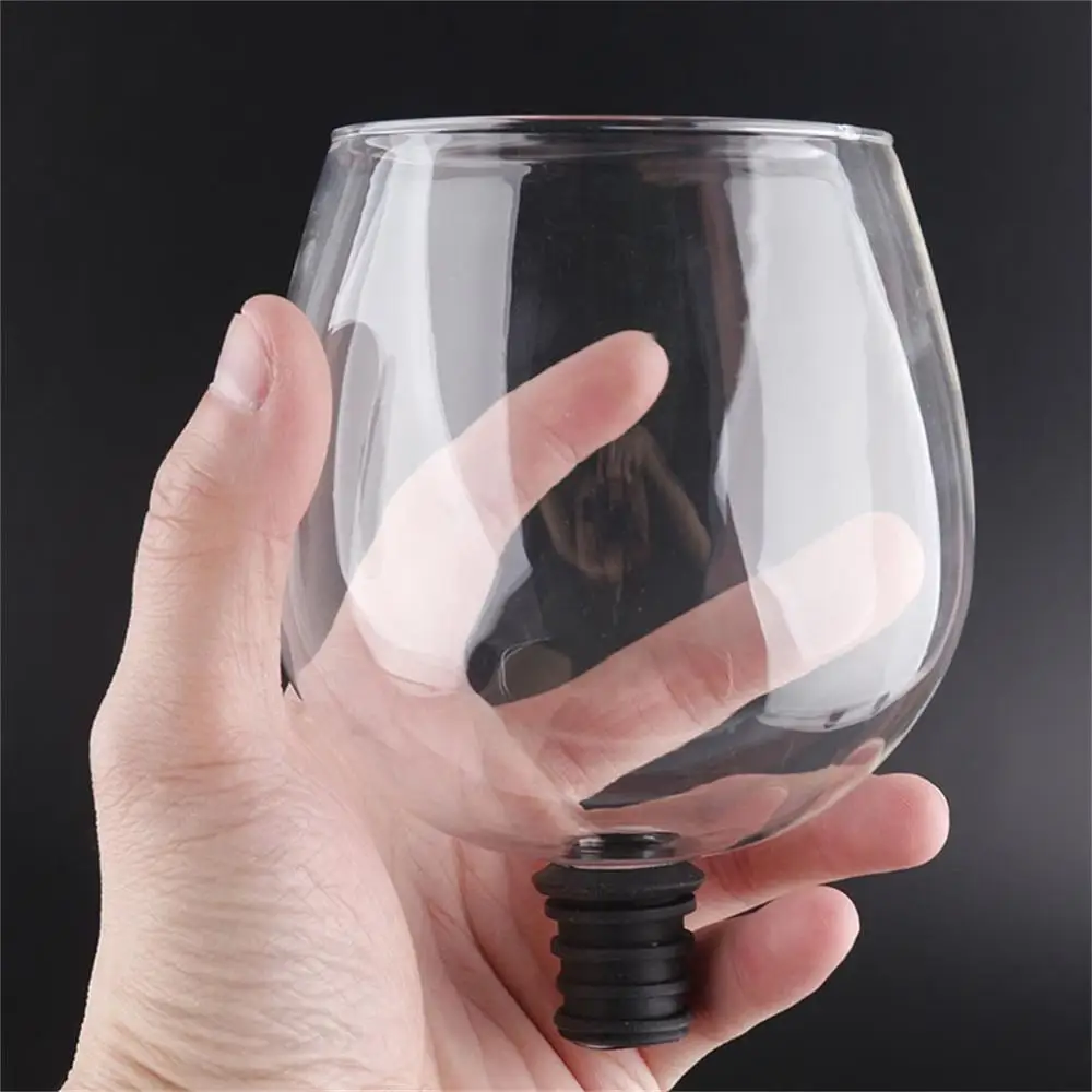 Wine Glasses 500ml Attach to Wine Bottle Directly Drinking Cup Bottle Wine Stopper Drinkware Bar Tools new
Wine Glasses 500ml Attach to Wine Bottle Directly Drinking Cup Bottle Wine Stopper Drinkware Bar Tools new