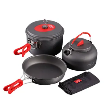 ALOCS Portable Outdoor Pot Camping Outdoor Cooker Picnic Pot Set CW-C29 For Hiking Self-driving Backpacking Picnic Cookware
ALOCS Portable Outdoor Pot Camping Outdoor Cooker Picnic Pot Set CW-C29 For Hiking Self-driving Backpacking Picnic Cookware