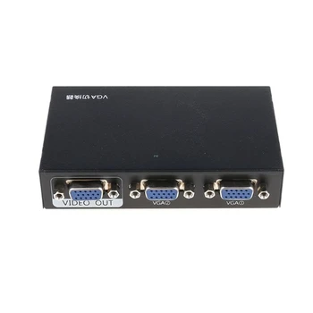 2 Ports Switcher Splitter 2 Ways VGA Video Switch Adapter Converter Box for PC Monitor Accessories
2 Ports Switcher Splitter 2 Ways VGA Video Switch Adapter Converter Box for PC Monitor Accessories