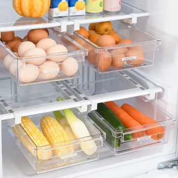 Fridge Organizer Storage Rack Fridge Freezer Drawer Shelf Pullout Refrigerator Storage Box Food Preservation Partition Container
Fridge Organizer Storage Rack Fridge Freezer Drawer Shelf Pullout Refrigerator Storage Box Food Preservation Partition Container