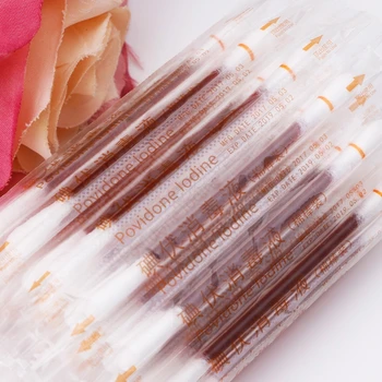 50/100pcs Multifunction Disinfected Stick Make Up Wood Iodine Disposable Medical Double- Cotton Swab Portable Bar Cotton
50/100pcs Multifunction Disinfected Stick Make Up Wood Iodine Disposable Medical Double- Cotton Swab Portable Bar Cotton