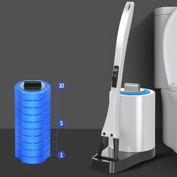 Toilet Brush without Dead Angle Cleaning Toilet Brush Disposable Household Long Handle Cleaner Tool Bathroom Accessories
Toilet Brush without Dead Angle Cleaning Toilet Brush Disposable Household Long Handle Cleaner Tool Bathroom Accessories