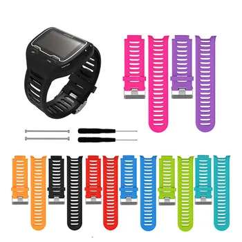 For Garmin Forerunner 910XT Silicone Wristband Smart Watch Band with Repair Tool Sports Watch Strap Replacement Accessories
For Garmin Forerunner 910XT Silicone Wristband Smart Watch Band with Repair Tool Sports Watch Strap Replacement Accessories