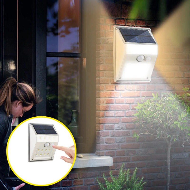 Solar Wall Light Foursided Luminous Induction Street Light Outdoor Villa Lighting LED Polysilicon Solar Sensor Home Light jardin
Solar Wall Light Foursided Luminous Induction Street Light Outdoor Villa Lighting LED Polysilicon Solar Sensor Home Light jardin