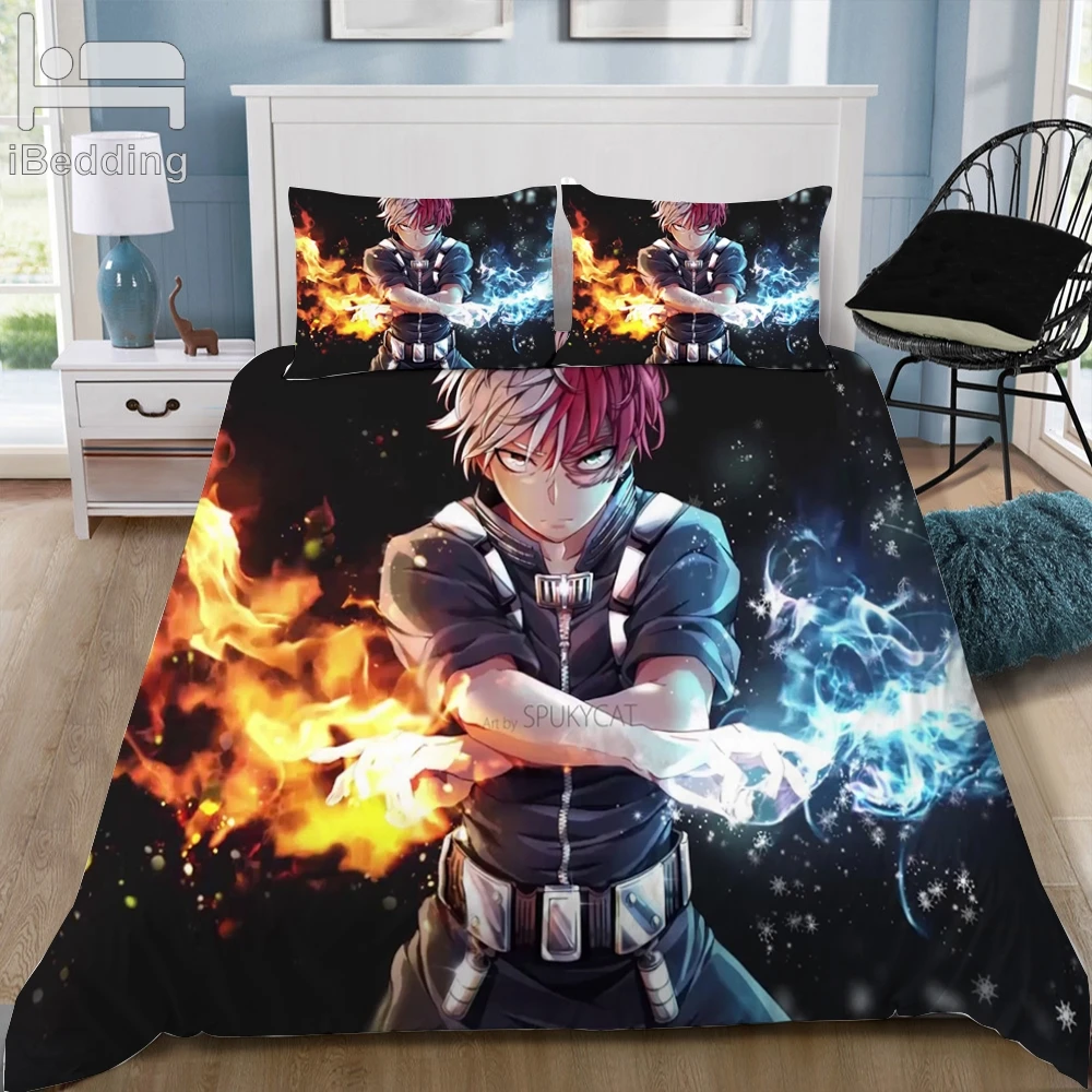 Shoto Todoroki Boku no Hero Academia 3D Bedding Set Printed Duvet Cover Set Queen King Twin Size Dropshipping
Shoto Todoroki Boku no Hero Academia 3D Bedding Set Printed Duvet Cover Set Queen King Twin Size Dropshipping