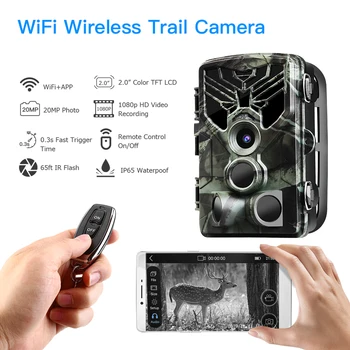 Boblov Wild WIFI Trail Camera Wifi Remote Control Hunting Cameras 20MP 1080P Night Vision Wildlife APP Surveillance Photo Traps
Boblov Wild WIFI Trail Camera Wifi Remote Control Hunting Cameras 20MP 1080P Night Vision Wildlife APP Surveillance Photo Traps