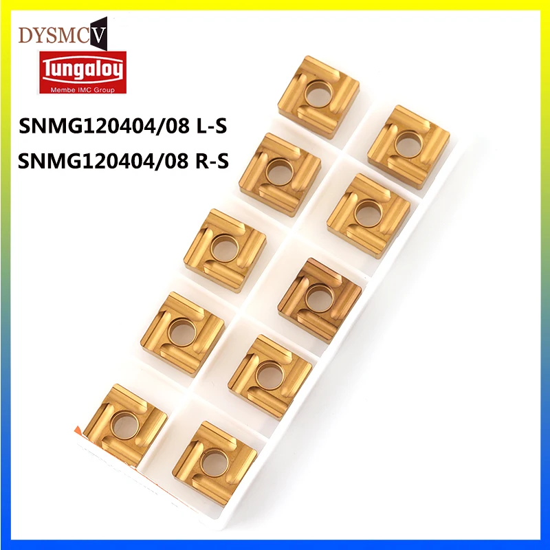 10pcs SNMG120404/08 L R -S T9125 External Turning Tools Carbide insert Lathe cutter Tool Tokarnyy turning insert
10pcs SNMG120404/08 L R -S T9125 External Turning Tools Carbide insert Lathe cutter Tool Tokarnyy turning insert