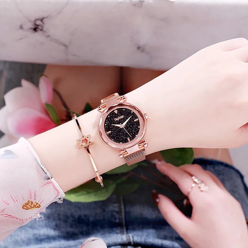 2019 Fashion Starry Sky Ladies Watch Quartz Mesh Magnetic Women Bracelet Watches Dress Watch Gifts relogio feminino reloj mujer 
2019 Fashion Starry Sky Ladies Watch Quartz Mesh Magnetic Women Bracelet Watches Dress Watch Gifts relogio feminino reloj mujer