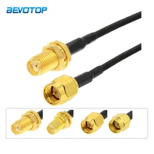 RG174 Adapter SMA / RP-SMA to SMA / RPSMA Male Plug & Female Jack SMA WIFI Antenna Extension Cable Connector Adapter Pigtail
RG174 Adapter SMA / RP-SMA to SMA / RPSMA Male Plug & Female Jack SMA WIFI Antenna Extension Cable Connector Adapter Pigtail