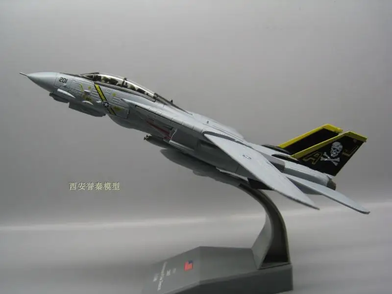 1/100 военная модель игрушки F14 Tomcat F 14A/B AJ200 VF 84 боец литой металлический самолет