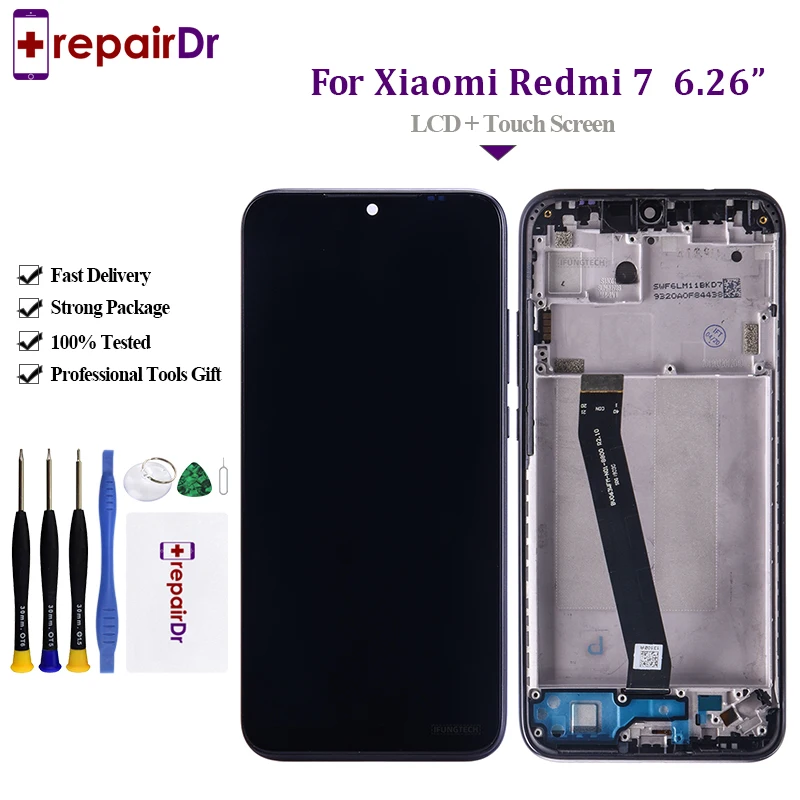 6.26'' Original For Xiaomi Redmi 7 LCD Display Screen+Touch Screen Panel Digitizer Assembly 100% Tested For Redmi 7 Lcd Screen
6.26'' Original For Xiaomi Redmi 7 LCD Display Screen+Touch Screen Panel Digitizer Assembly 100% Tested For Redmi 7 Lcd Screen