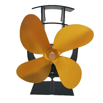 Power Fireplace Stove Fan Heat 4 Blades Thermal Powered Wood Stove Fan for Wood/Log Burner Thermal Power Fireplace Fan 
Power Fireplace Stove Fan Heat 4 Blades Thermal Powered Wood Stove Fan for Wood/Log Burner Thermal Power Fireplace Fan