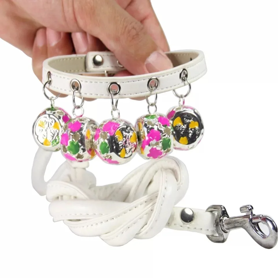 Pet Dog Collar Suit With Aeolian Bells Design Adjustable Dog Collar Control Handle Training Pet Pupppy Collar Pet Supply Product
Pet Dog Collar Suit With Aeolian Bells Design Adjustable Dog Collar Control Handle Training Pet Pupppy Collar Pet Supply Product