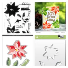 New Metal Cutting Mold Stamp Mold New 2021 Scrapbook Diary Decoration Embossing Template DIY Card Manual Dry Brush Poinsettia
New Metal Cutting Mold Stamp Mold New 2021 Scrapbook Diary Decoration Embossing Template DIY Card Manual Dry Brush Poinsettia
