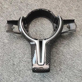 For M2 F87 M3 F80 M4 F82 M6 F06 F12 F13 X5M F85 X6M F86 Carbon Fiber Steering Wheel Trim Cover For decoration car styling
For M2 F87 M3 F80 M4 F82 M6 F06 F12 F13 X5M F85 X6M F86 Carbon Fiber Steering Wheel Trim Cover For decoration car styling
