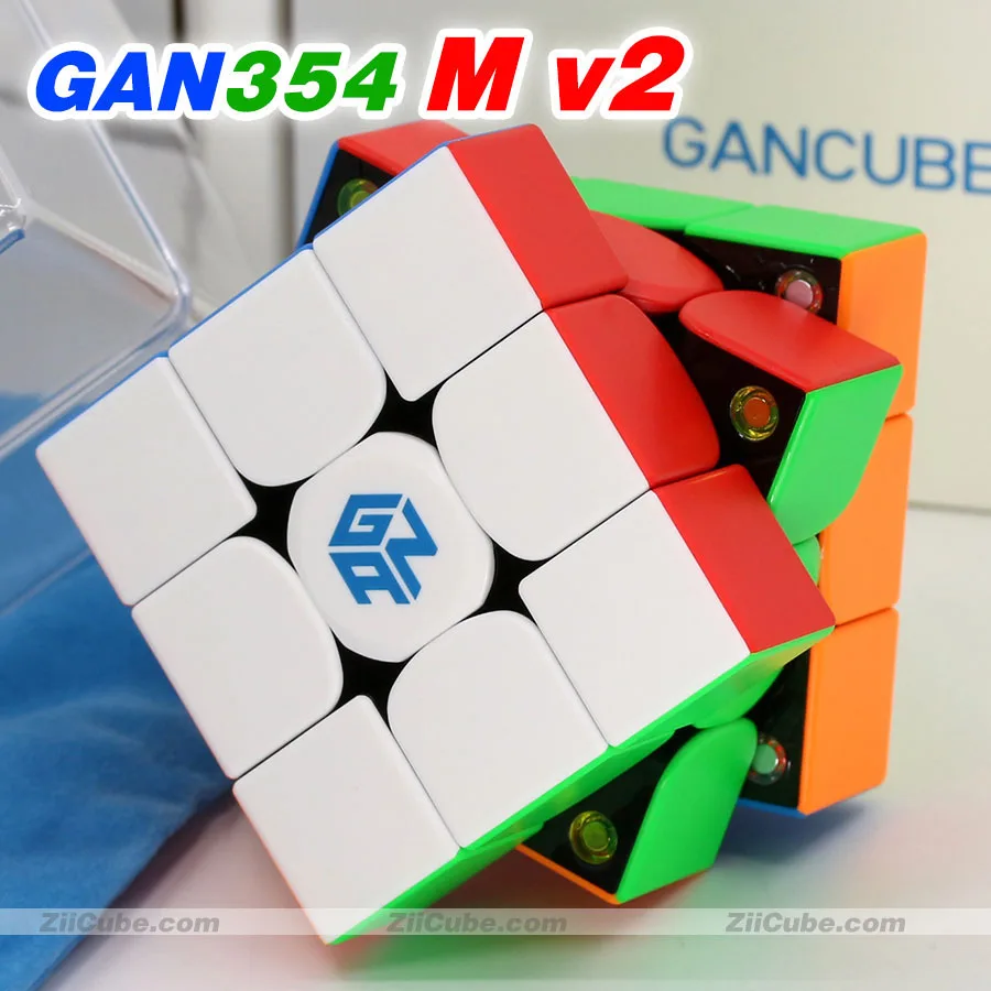 Magic cube puzzle 354 v2 M magnetic GAN cube WCA professional speed cube GAN354 M V2 magnet magic cube
Magic cube puzzle 354 v2 M magnetic GAN cube WCA professional speed cube GAN354 M V2 magnet magic cube
