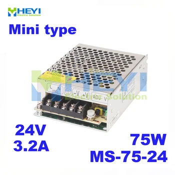 micro sized power supply with Short Circuit Protection MS-75-24 output 24VDC 3.2A mini LED drive power supply
micro sized power supply with Short Circuit Protection MS-75-24 output 24VDC 3.2A mini LED drive power supply