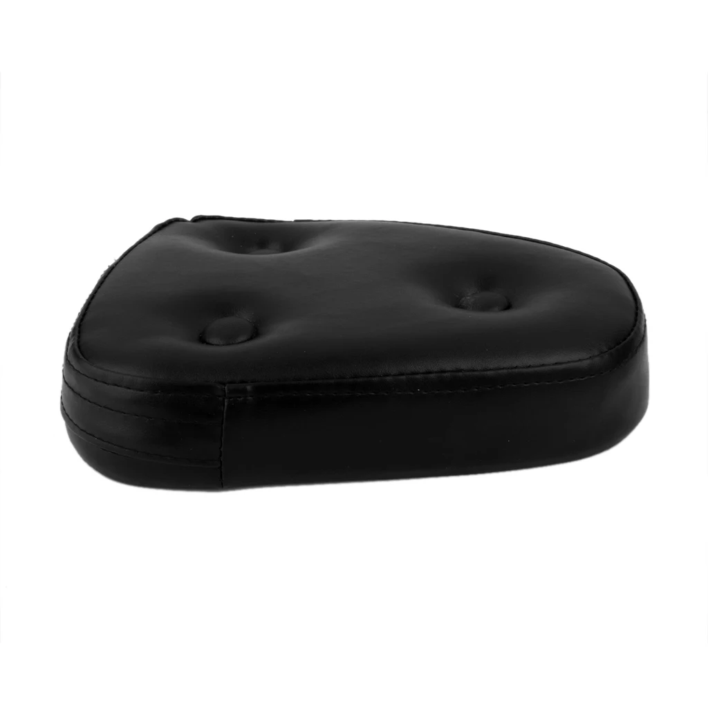 Motorcycle Black Triangle Backrest Cushion Rest Back Pad For Davison Motorcycle Black Triangle Backrest Cushion Rest Back Pad For Davison