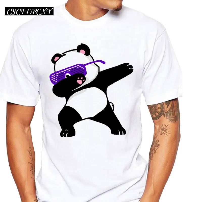 2017-Summer-Fashion-Dabbing-Pug-T-Shirt-Newest-Men-Funny-T-Shirts-Dabbing-Unicorn-Cat-Zebra (2)