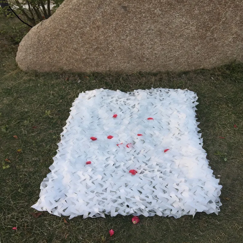 2X3M 3X4M 4X5M Durable Snow White Sunshade Net Camouflage Nets Swimming Pool Gazebo Sun Shelter Wedding Restaurant Decoration
2X3M 3X4M 4X5M Durable Snow White Sunshade Net Camouflage Nets Swimming Pool Gazebo Sun Shelter Wedding Restaurant Decoration