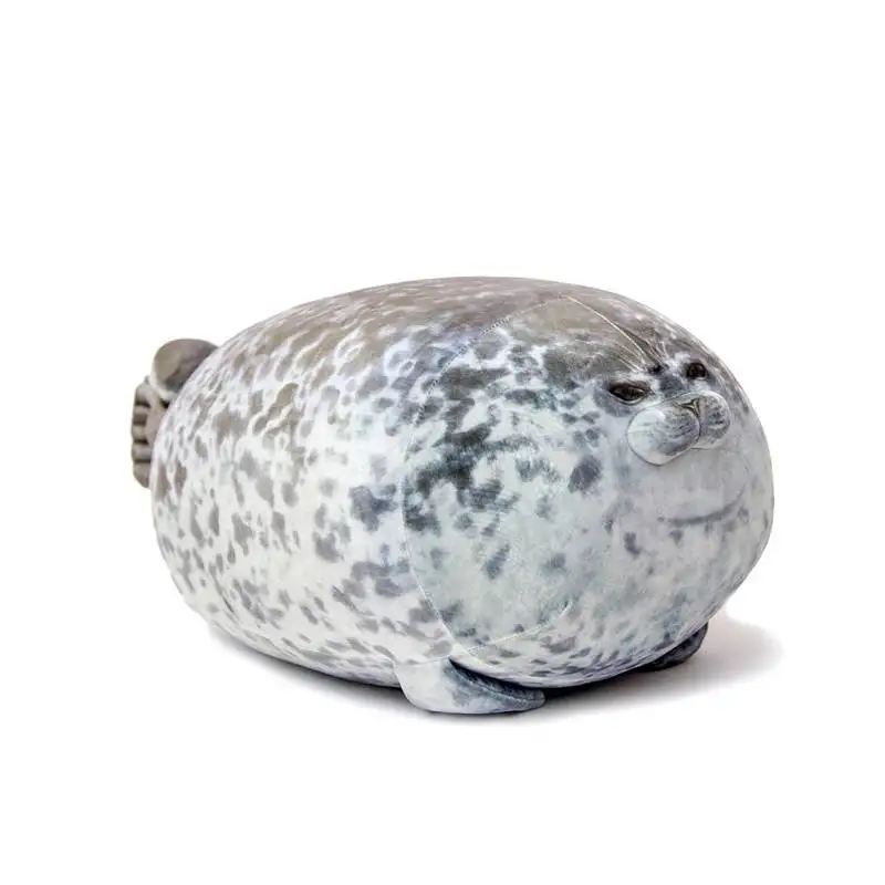 Angry Blob Подушка тюлень пухленькая 3D новинка кукла с морским львом плюшевая мягкая