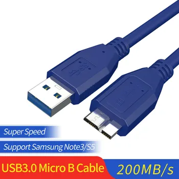 GCX USB 3.0 Micro B Cable High Speed Micro B USB to USB Data Sync Cable for external hard drive Disk HDD Samsung S5 Note 3
GCX USB 3.0 Micro B Cable High Speed Micro B USB to USB Data Sync Cable for external hard drive Disk HDD Samsung S5 Note 3