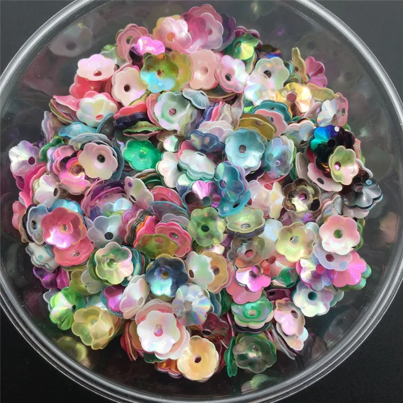 50g-5000pcs-6mm-Plum-Blossom-Cup-Flower-Loose-Sequin-Sewing-Wedding-Confetti-Craft-Kids-DIY-Garment