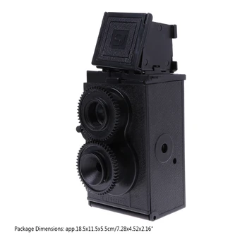 DOITOP DIY Toy Retro Film Camera Kit Twin Lens Reflex TLR 35mm Classic Retro Lomo Film Camera Toy Gift For Children/ Students
DOITOP DIY Toy Retro Film Camera Kit Twin Lens Reflex TLR 35mm Classic Retro Lomo Film Camera Toy Gift For Children/ Students