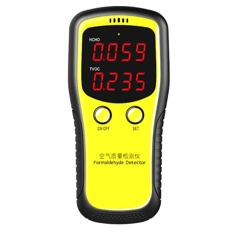 Portable LCD Digital Dioxide Meter CO2 Monitor PM2.5 Indoor Air Quality Formaldehyde Detector
Portable LCD Digital Dioxide Meter CO2 Monitor PM2.5 Indoor Air Quality Formaldehyde Detector