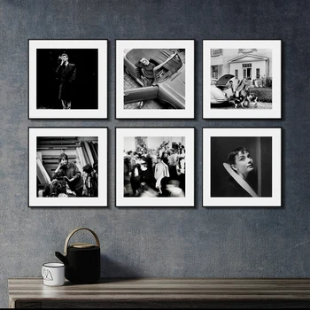 Famous Photography Poster Hollywood Moive Star Canvas Painting Black White Wall Art Picture For Living Room Modern Print Decor
Famous Photography Poster Hollywood Moive Star Canvas Painting Black White Wall Art Picture For Living Room Modern Print Decor