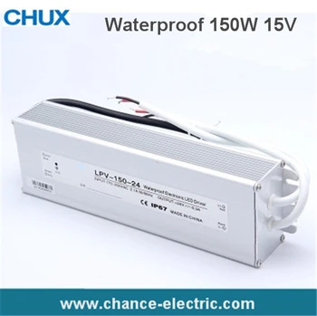 LED Water-Proof Type driver switching mode Power Supply SMPS 150w 15v (LPV-150W-15V)
LED Water-Proof Type driver switching mode Power Supply SMPS 150w 15v (LPV-150W-15V)