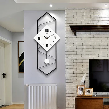 Nordic Creative Wall Clock Wood Living Room Modern Design Minimalist Clock Pendulum Slient Home Decoration Reloj Pared G5B
Nordic Creative Wall Clock Wood Living Room Modern Design Minimalist Clock Pendulum Slient Home Decoration Reloj Pared G5B