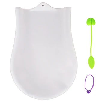 Kneading Mess-Free Bag Silicone Kneading Dough Bag Versatile Dough Mixer for Bread, Pizza Tortilla Silicone Bakeware TB
Kneading Mess-Free Bag Silicone Kneading Dough Bag Versatile Dough Mixer for Bread, Pizza Tortilla Silicone Bakeware TB