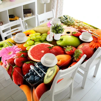Grape Fruit Pattern 3D Tablecloth Polyester Table Party Cover Rectangular Waterproof Christmas Cloth Wedding Table
Grape Fruit Pattern 3D Tablecloth Polyester Table Party Cover Rectangular Waterproof Christmas Cloth Wedding Table