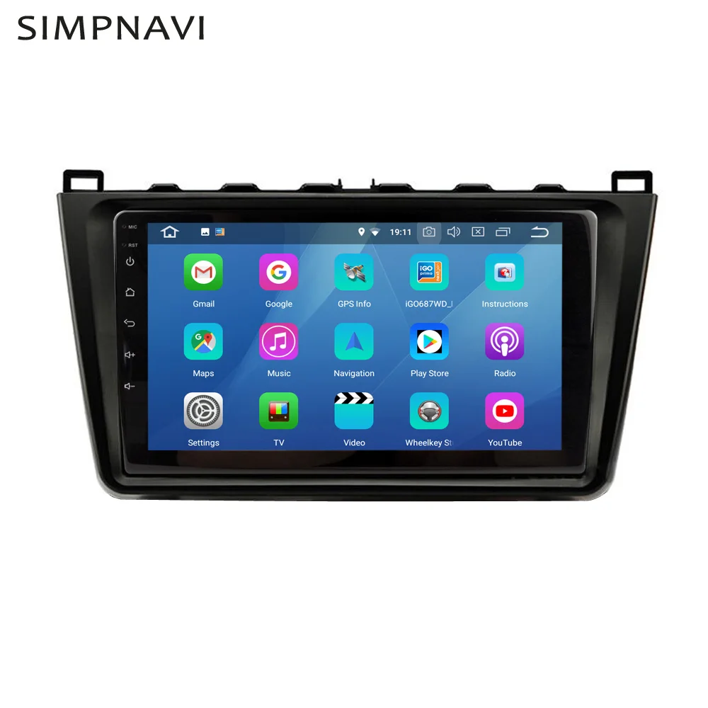 9inch Android Car GPS Navigation Headunit For Mazda 6 2009-2013 Built in Carplay AndroidAuto DSP Support Original Bose Amplifier
9inch Android Car GPS Navigation Headunit For Mazda 6 2009-2013 Built in Carplay AndroidAuto DSP Support Original Bose Amplifier