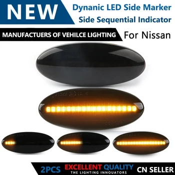 2x Dynamic LED Side Marker Flowing Turn Signal Light Side Repeater Lamp For NISSAN Note Micra X-Trail Navara March Tiida NV200
2x Dynamic LED Side Marker Flowing Turn Signal Light Side Repeater Lamp For NISSAN Note Micra X-Trail Navara March Tiida NV200