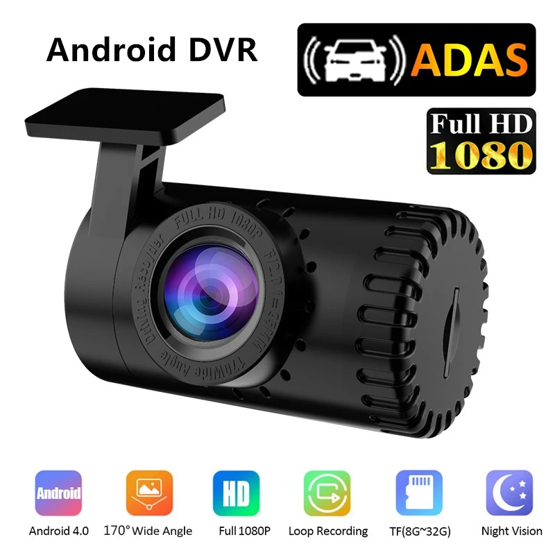 Android Car DVR Video Recorder ADAS 1080P Full HD USB Dash Camera Loop Recording G-sensor DVR Night Vision Wide Angle Dashcam
Android Car DVR Video Recorder ADAS 1080P Full HD USB Dash Camera Loop Recording G-sensor DVR Night Vision Wide Angle Dashcam
