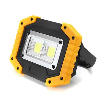 30W 1000LM 2 COB Rechargeable LED Flood Lights Portable Waterproof IP65 for Outdoor Camping Hiking Emergency Car Repair
30W 1000LM 2 COB Rechargeable LED Flood Lights Portable Waterproof IP65 for Outdoor Camping Hiking Emergency Car Repair