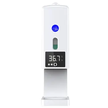 2 in 1 smart wall-mounted automatic non-contact temperature measuring soap dispenser infrared sensor Electric hand sanitizer
2 in 1 smart wall-mounted automatic non-contact temperature measuring soap dispenser infrared sensor Electric hand sanitizer