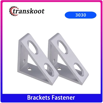 4 hole Inside Guesset Corner Angle L Brackets Fastener Fitting Round Hole for 3030 30x30 Aluminum Profile Extrusion (pack of 2)
4 hole Inside Guesset Corner Angle L Brackets Fastener Fitting Round Hole for 3030 30x30 Aluminum Profile Extrusion (pack of 2)
